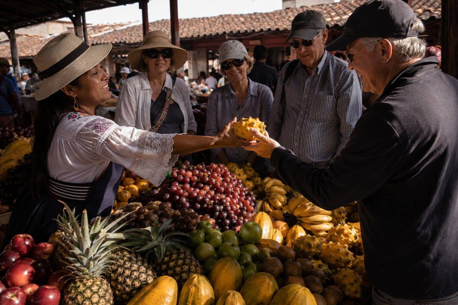 Cocina ecuatoriana — vapor sobre olla con cilantro